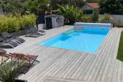 Image de Villa Contemporaine de 2017 avec Piscine en bord de mer Labenne OCÉAN