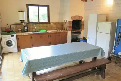 Image de Maison de vacances privée avec Wifi, piscine privée, Tv, terrasse, animaux admis, parking