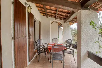 Image de Magnifique maison de vacances privée pour 6 personnes avec Tv, terrasse, animaux admis et parking