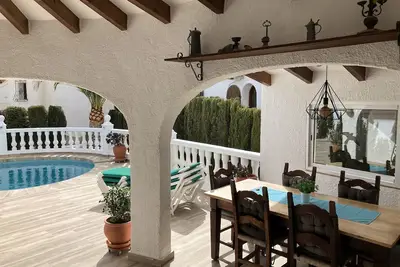 Image de Casa Michelle avec piscine, WiFi, climatisation pour 4 pers. Ă Cumbre del Sol