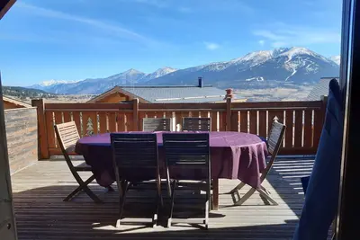 Image de Chalet 100m2 + grande terrasse jusqu'Ă 8 personnes