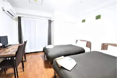 Image de Room 806 Wifi 2 single beds 5 minutes walk from - Presant South 8 West 1 Room 806 / Sapporo Hokkaidō
