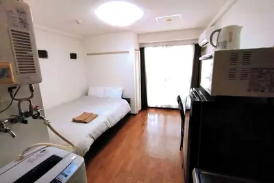 Image de Room 802 Wifi 1 double bed 5 minutes walk from - Pressant South 8 West 1 Room 802 / Sapporo Hokkaidō