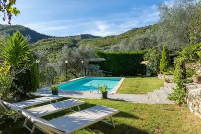 Image de Maison de vacances privée avec climatisation, piscine privée, Wifi, Tv, patio, vue panoramique