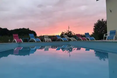 Image de La Maison Bleue Familiale : pour se ressourcer au calme et pour les enfants