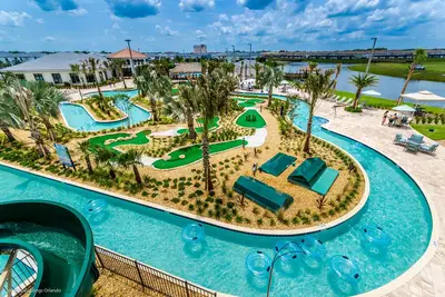 Image de Exquise piscine de jeu de 8 lits à la maison à Storey Lake Resort
