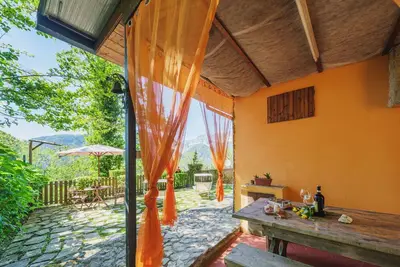 Image de Merveilleuse maison de vacances privée avec Wifi, Tv, patio, animaux admis et parking