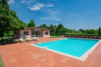 Image de Maison de vacances privée avec climatisation, piscine privée, Wifi, Tv, terrasse, parking