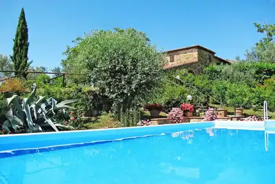 Belle maison de vacances privée avec piscine privée, Wifi, Tv, patio, vue panoramique, parking
