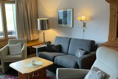 Image de Studio spacieux pour 1-3 personnes. avec balcon, piscine et sauna, Davos-Dorf