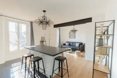 Image de Suite Gatsby - 6 personnesA seulement 2 min à pieds de l'avenue de Champagne!