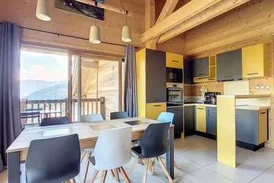 Image de Appartement de standing sur les pistes avec parking et équipements modernes