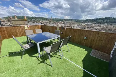 Image de Bel appartement de bain avec vue!