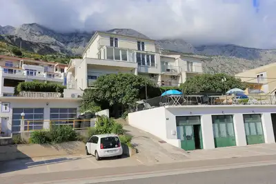 Image de Appartement d'une chambre avec le balcon et la vue sur le mer Tucepi, Makarska (A-5263-b)