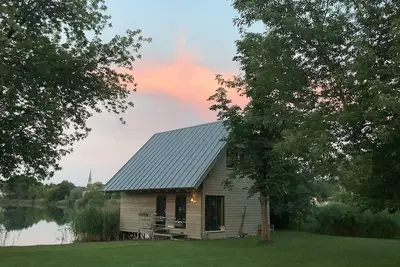 Image de Seehaus am Wasser, la maison de vacances quelque peu différente