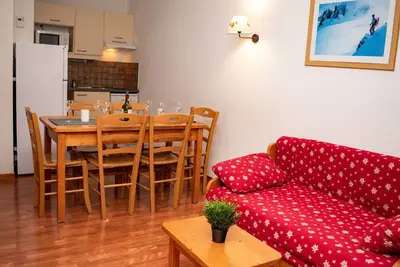 Image de Appartement 3 Pièces pour 6 Personnes avec Piscine - Résidence Le Hameau du Puy, Superdévoluy