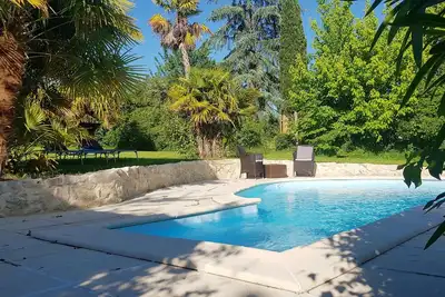 Image de Maison de village - Piscine chauffée & cuisine d'été