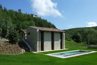 Image de Maison de vacances San Venanzo pour 1 - 6 personnes avec 2 chambres Ă coucher - Domicile de vacance