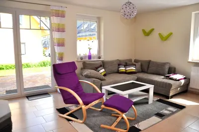 Image de 3 pièces au rez-de-chaussée - maison de vacances Müritzwelle - appartements de vacances