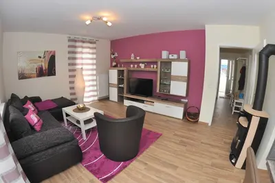 Image de Ferienwohnungen / Appartements - Maison de vacances Müritzzauber - 4 pièces rez-de-chaussée - maison de vacances