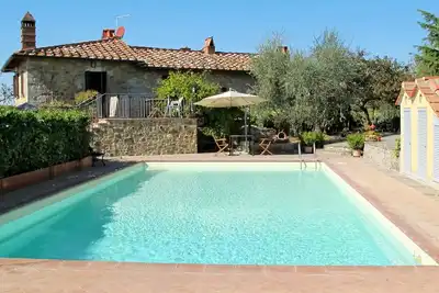 Image de Bel appartement dans une maison de vacances avec Wifi, piscine, climatisation, Tv, terrasse