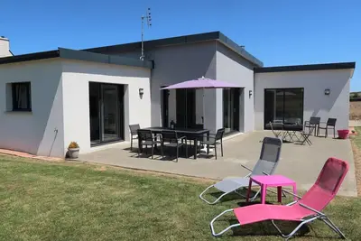 Image de Magnifique maison de vacances privée pour 6 personnes avec Wifi, Tv, terrasse et parking