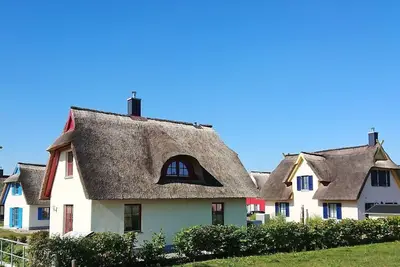 Image de Chaumière sur la plage de la mer Baltique