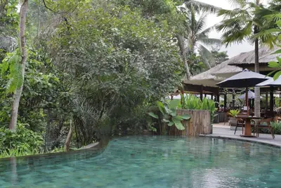 Image de Chambre privée dans une vallée d'Ubud, ressentez la tranquillité d'Ubud Riverside
