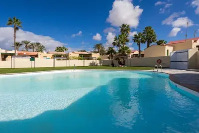 Image de Bungalow à Costa Calma près de la plage avec terrasse et Wi-Fi ; parking disponible