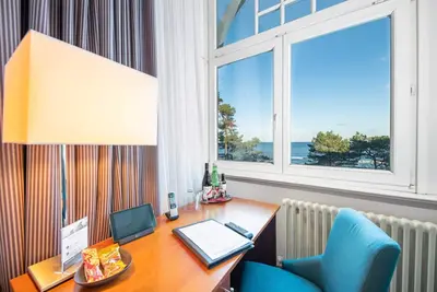 Image de Suite Junior avec vue panoramique sur la mer - Hotel Villa Belvedere