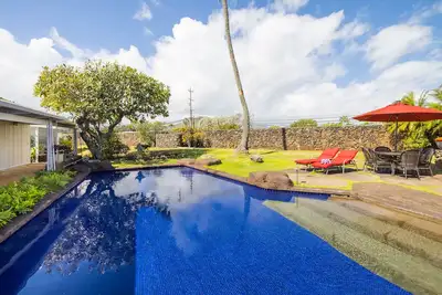 Image de Oasis de Kailua - Ka Hale Lai-House of Serenity - piscine privée et bain à remous