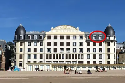 Image de Trouville Palace 510 ; 2 Pièces 50 m2 sur la Plage avec magnifique vue Mer