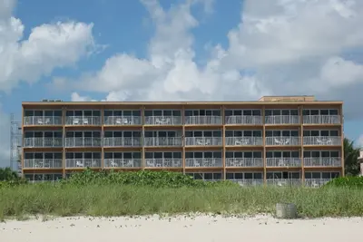 Image de avoir un accès à la plage privée, des barrières de sécurité à toutes les entrées de la propriété