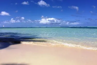 Image de Sur la plage de Vaimaanga, un appartement moderne récemment construit pouvant accueillir jusqu'à cinq personnes!
