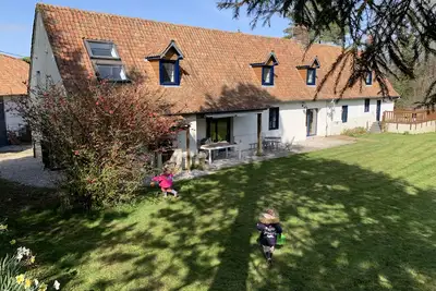Image de New: Gite 14p on 7000m2 privatized / Nordic bath / Pond / River