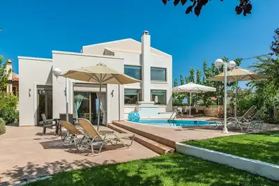 Image de Villa de vacances en famille Ă la campagne avec vue mer