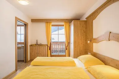 Image de Appartement de vacances à la \"Ferme de santé Wollbach - Gruberhof\" avec Wi-Fi et vue montagne