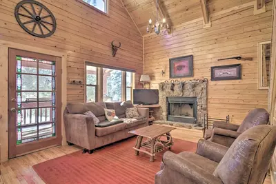 Image de Nouveau! Cabane en rondins avec vue sur la montagne ~ 30Mi à Pikes Peak