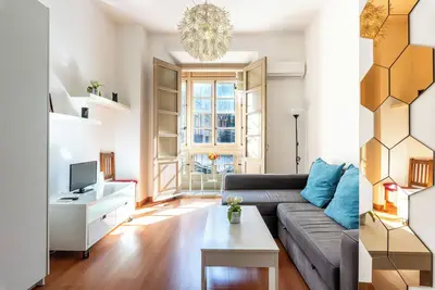 Studio \"Centro Histórico\" au centre de Málaga avec Wi-Fi et balcon