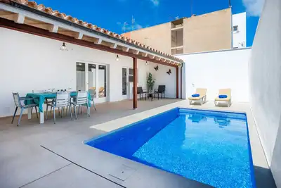 Image de Maison de vacances \"Sestanyolet\" avec vue sur la mer et la montagne, Wi-Fi, piscine et terrasse