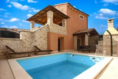 Image de Maison de vacances Zminj pour 1 - 4 personnes avec 1 chambre Ă coucher - Maison de vacances