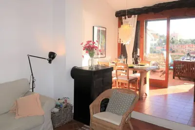 Image de Merveilleuse maison de vacances privée pour 5 personnes avec Wifi, Tv, terrasse et vue panoramique