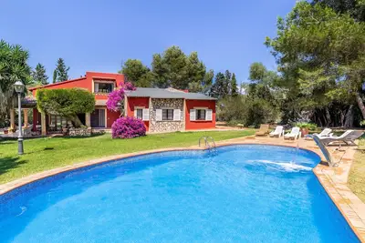 Image de Charmante Finca avec Piscine, Jardin, Climatisation et Wi-Fi, Animaux Domestiques Acceptés