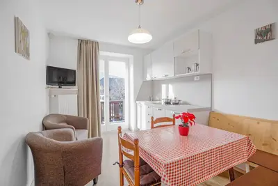 Image de Appartement \"Kruma - Gsail 1\" avec vue sur les montagnes, Wi-Fi et balcon