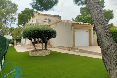 Image de Casa Coco 8 personnes piscine privée protégée avec go, parking privé.