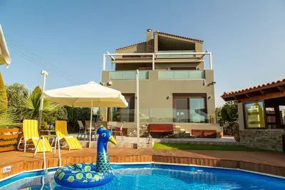 Image de Une villa écologique confortable au bord de la mer