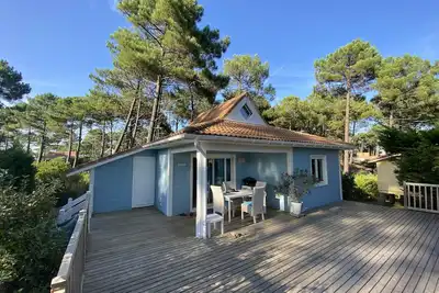 Image de Chalet Colibri, centre naturiste La Jenny, côte atlantique