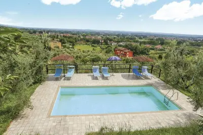 Image de Maison de vacances privée avec Wifi, piscine privée, Tv, patio, vue panoramique, parking