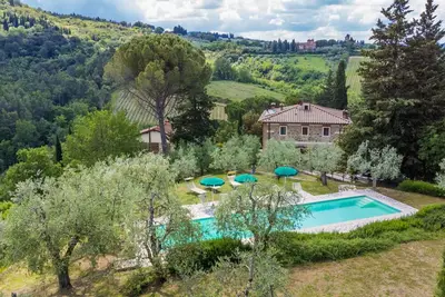 Image de Maison de vacances privée avec climatisation, Wifi, piscine privée, Tv, vue panoramique, parking