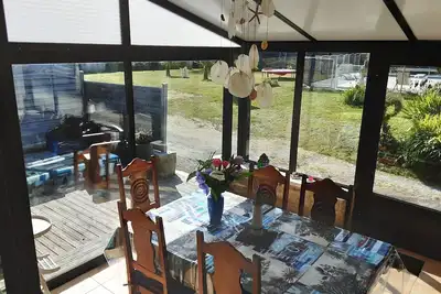 Image de Le Relais Bleu de St Lunaire maison avec piscine & Spa a 800m de la plage